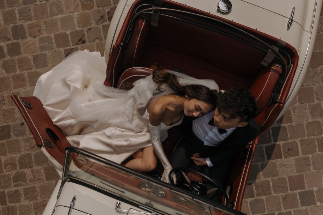 Nicole & Henry pre-wedding shoot at Château de Ferrières