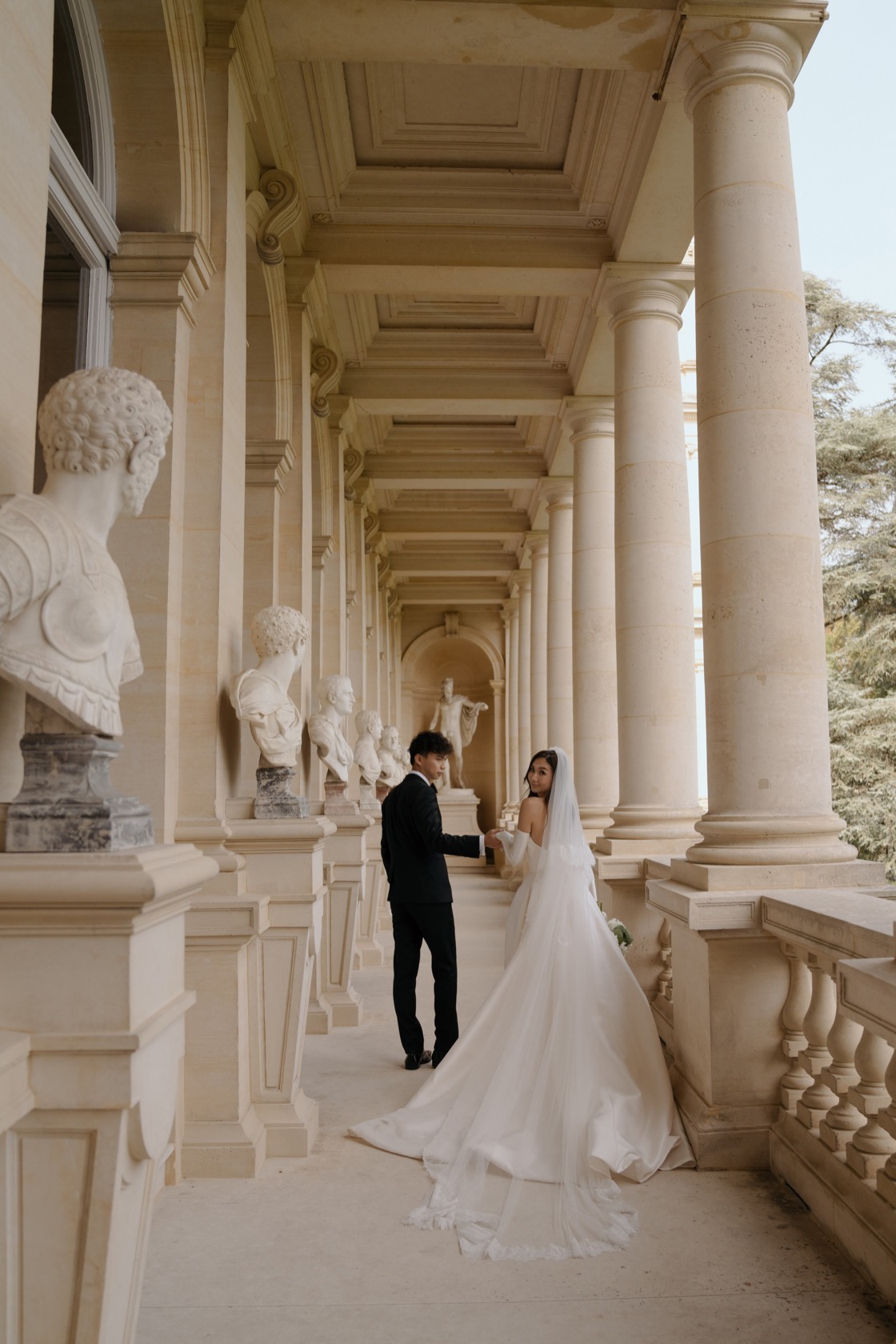 Nicole & Henry pre-wedding shoot at Château de Ferrières