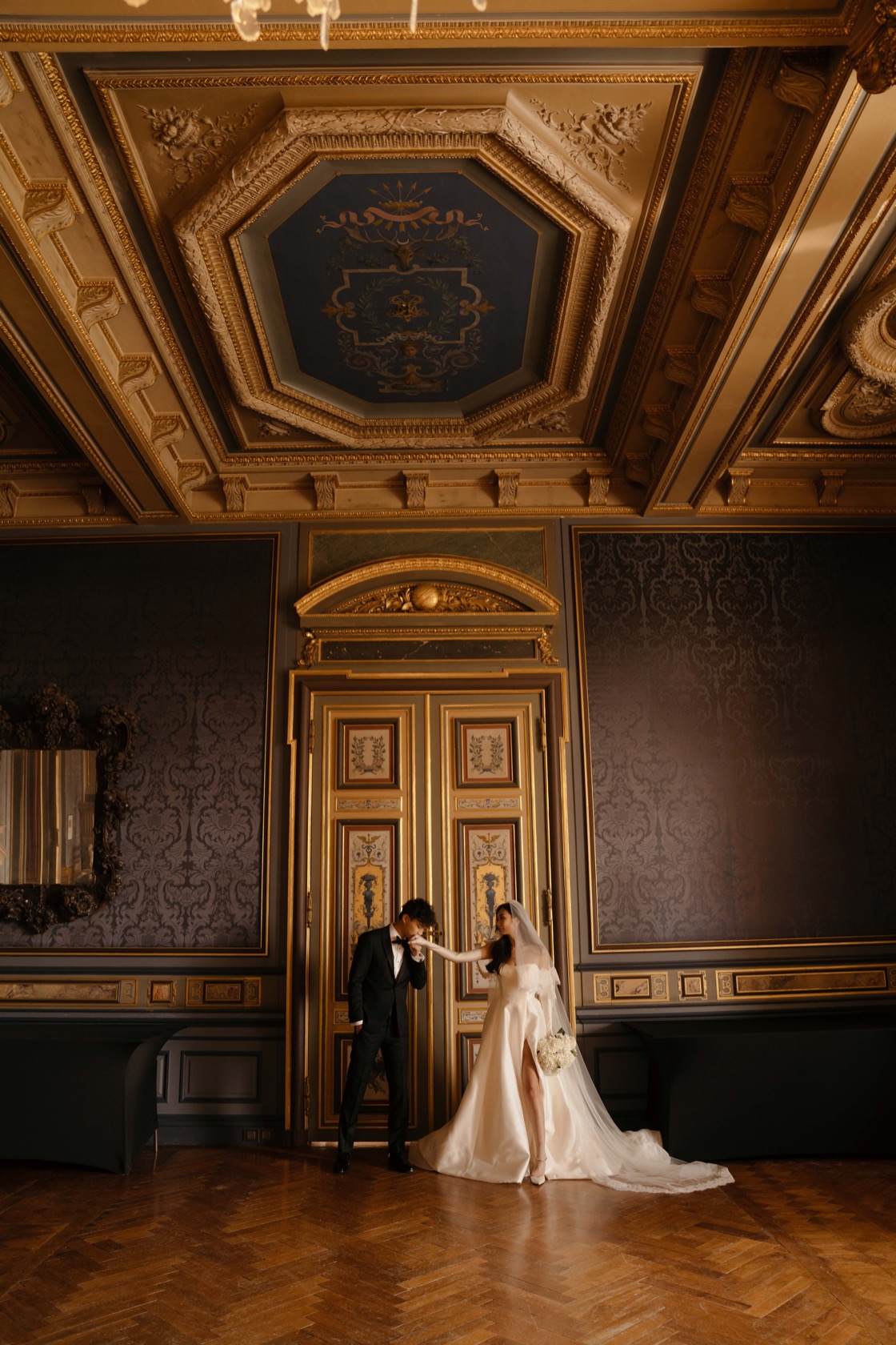 Nicole & Henry pre-wedding shoot at Château de Ferrières